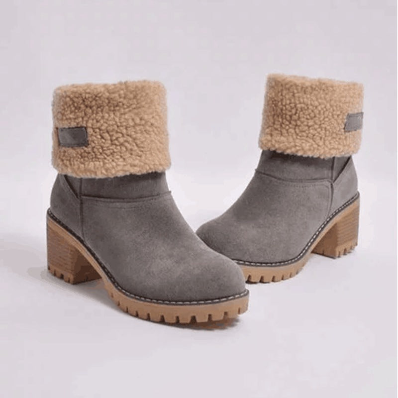 Senioren Chunky Heel Winterstiefel-DE