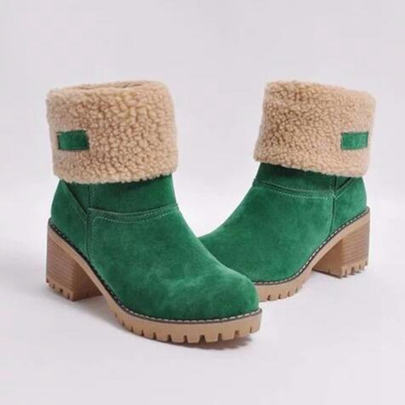 Senioren Chunky Heel Winterstiefel-DE