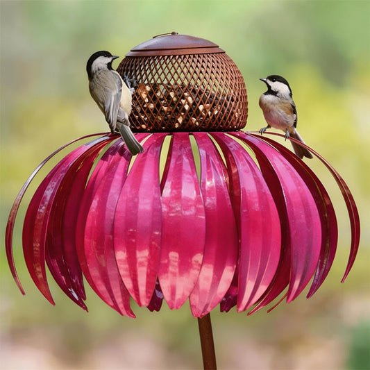 Sherum Outdoor Flower Bird Feeder