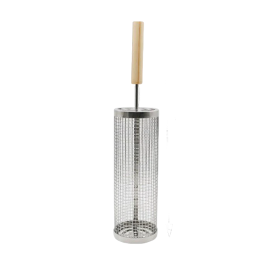 Sherum Rolling Grilling Basket with Handle