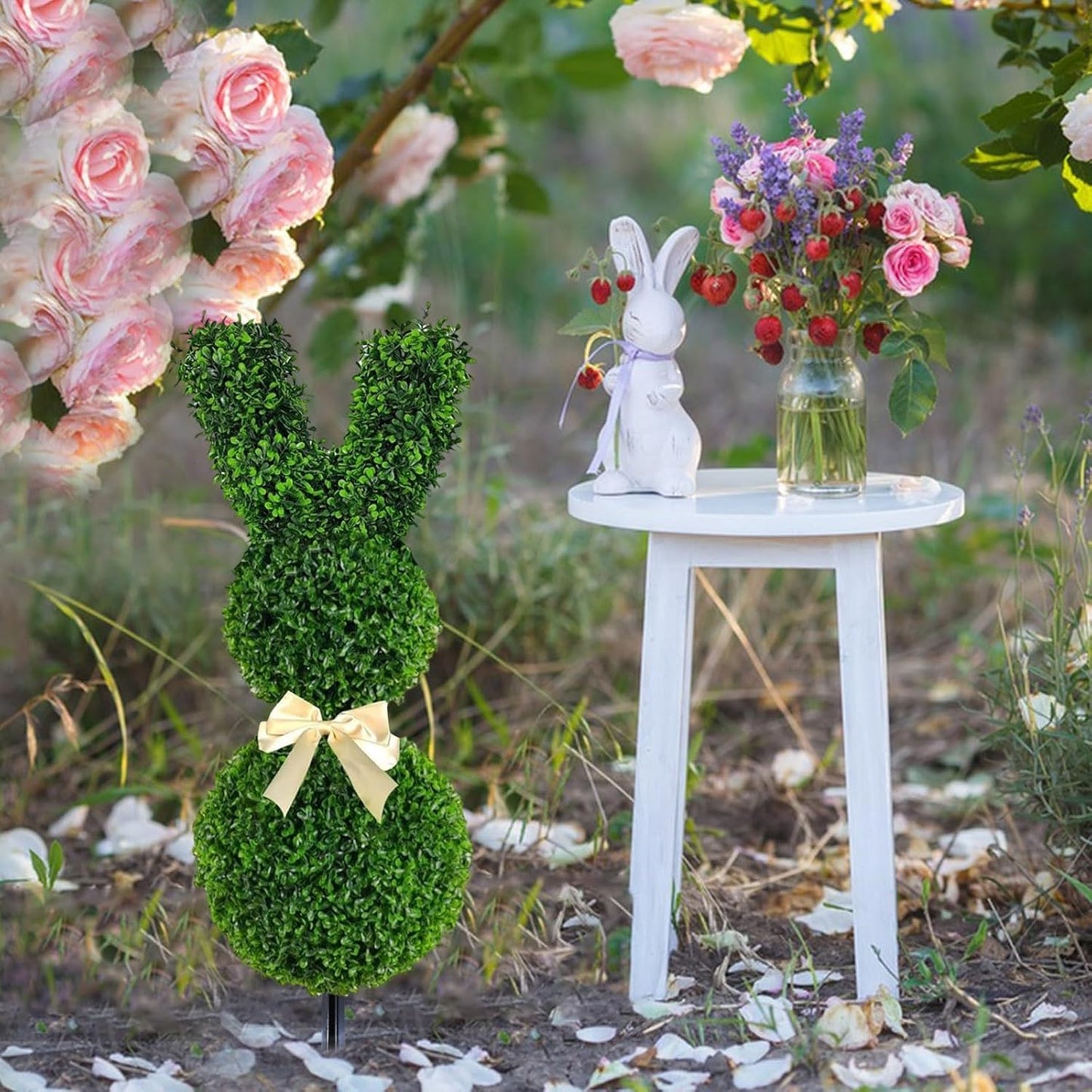 🔥Easter Hot Sale 49% OFF🌳🐇Artisan-Crafted Bunny Topiary Trees💥