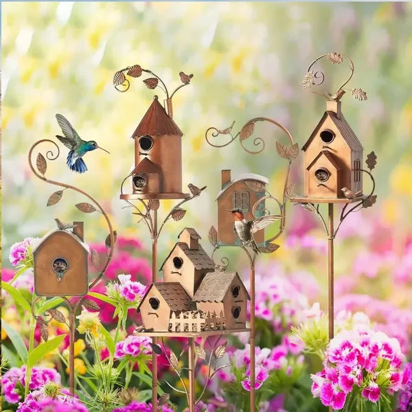 Sherem Birdhouse Stakes