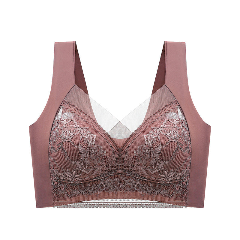 Women's push-up lace push-up bra for beautiful back