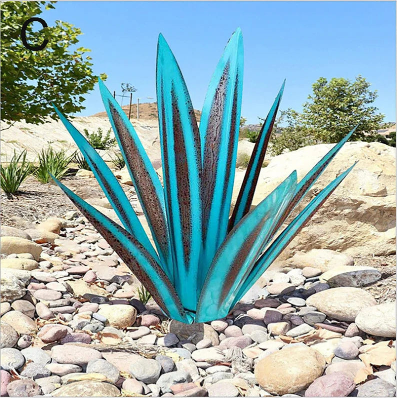 Anti-rust Metal Tequila Agave Plant